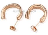 Brinco Meia Argola Dourado