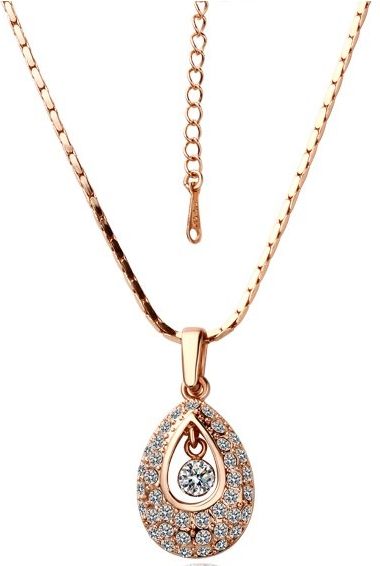 Colar Gota Dourado